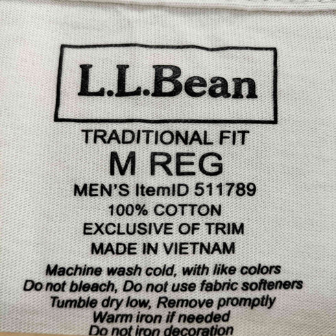 エルエルビーン L.L.Bean TRADITIONAL FIT CHELT LOGO S/S Tシャツ メンズ  M